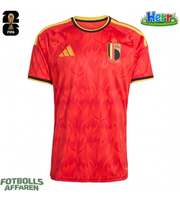 Belgien Hemmatröja VM 2026 Kortärmad